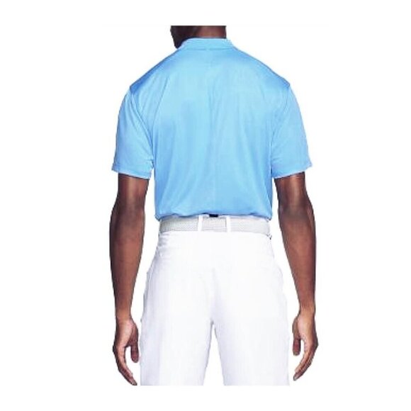 Nike Mens Blue Dri FIT Short Sleeve Collared Golf Polo Shirt Plus Sz XXXL New - Picture 2 of 10